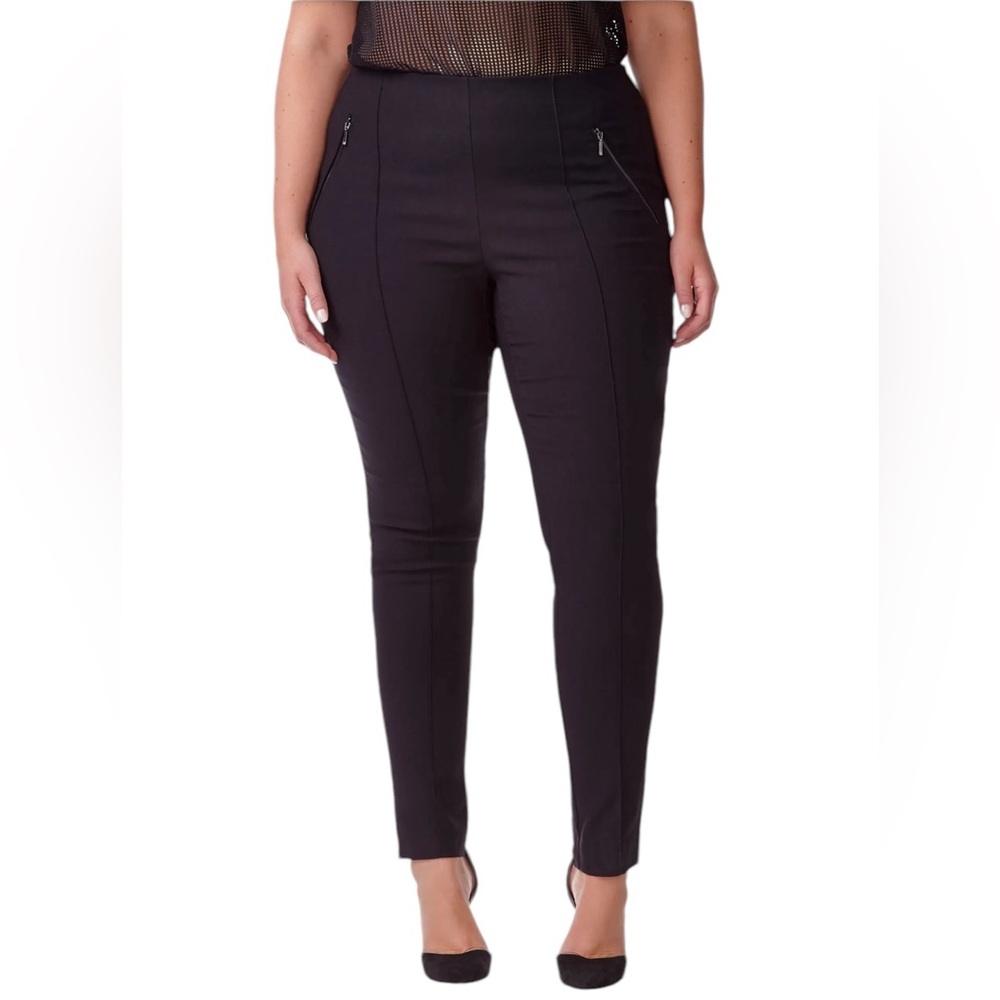 Michel Studio EUC Alexa Ankle Pants Black Size 18